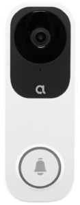 White Doorbell - Facing